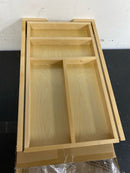 Rev-A-Shelf 4WTCD-343HFL-1 Wood Classics 21" Wood Base Cabinet Two-Tier Replacement Drawer System (No Slides) - Maple