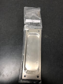 Emtek Classic Rectangular Pocket Door Flush Pull 2-1/2" x 7-1/2 " Satin Nickel