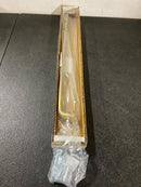 Amerock | Appliance Pull | Golden Champagne | 18 inch (457 mm) Center to Center | Kane | 1 Pack | Drawer Pull | Drawer Handle | Cabinet Hardware