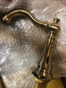 Kingston Brass FSC19733ACL American Classic 1.2 GPM Widespread Bathroom Faucet with Pop-Up Drain Assembly - Vintage Brass