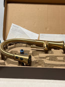 Signature Hardware SHXCPD107BG Single Handle Pull Down Kitchen Faucet, Brushed Gold