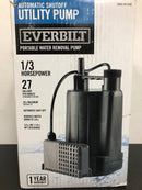 Everbilt EBAU33 1/3 HP Automatic Utility Pump