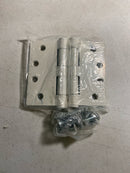 Deltana S44NRP/USP Commercial Style 4" X 4" Square Corner Mortise Hinge - Set of (2) - Prime Coated White