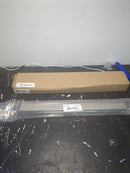 Emtek 87150US14 12 in. Center to Center Cabinet Edge Pull, Bright Nickel