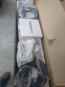 Peerless PTT24447 Precept Pressure Balanced Shower System with Shower Head, Hand Shower, Slide Bar, Shower Arm, Hose, Diverter, Tub Spout, and Valve Trim - Matte Black