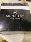 Signature Hardware SH439112GM FundamentALL 4-1/2" Round Shower Drain - Gunmetal