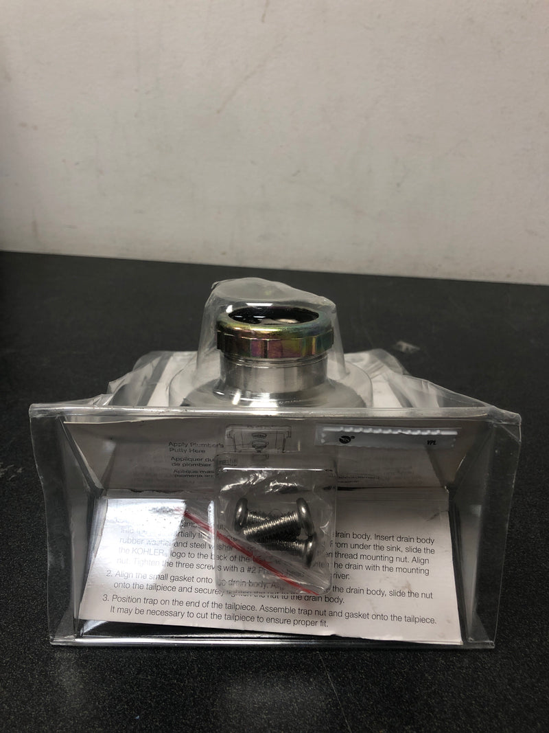 Kohler K-R8799-C-VS Duostrainer 4-1/2 in. Sink Strainer in Vibrant Stainless