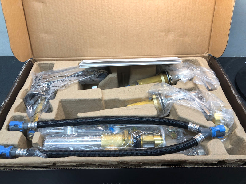 Signature Hardware SHWSCPT807PN Pendleton 1.2 GPM Widespread Bathroom Faucet with Pop-Up Drain Assembly - Polished Nickel