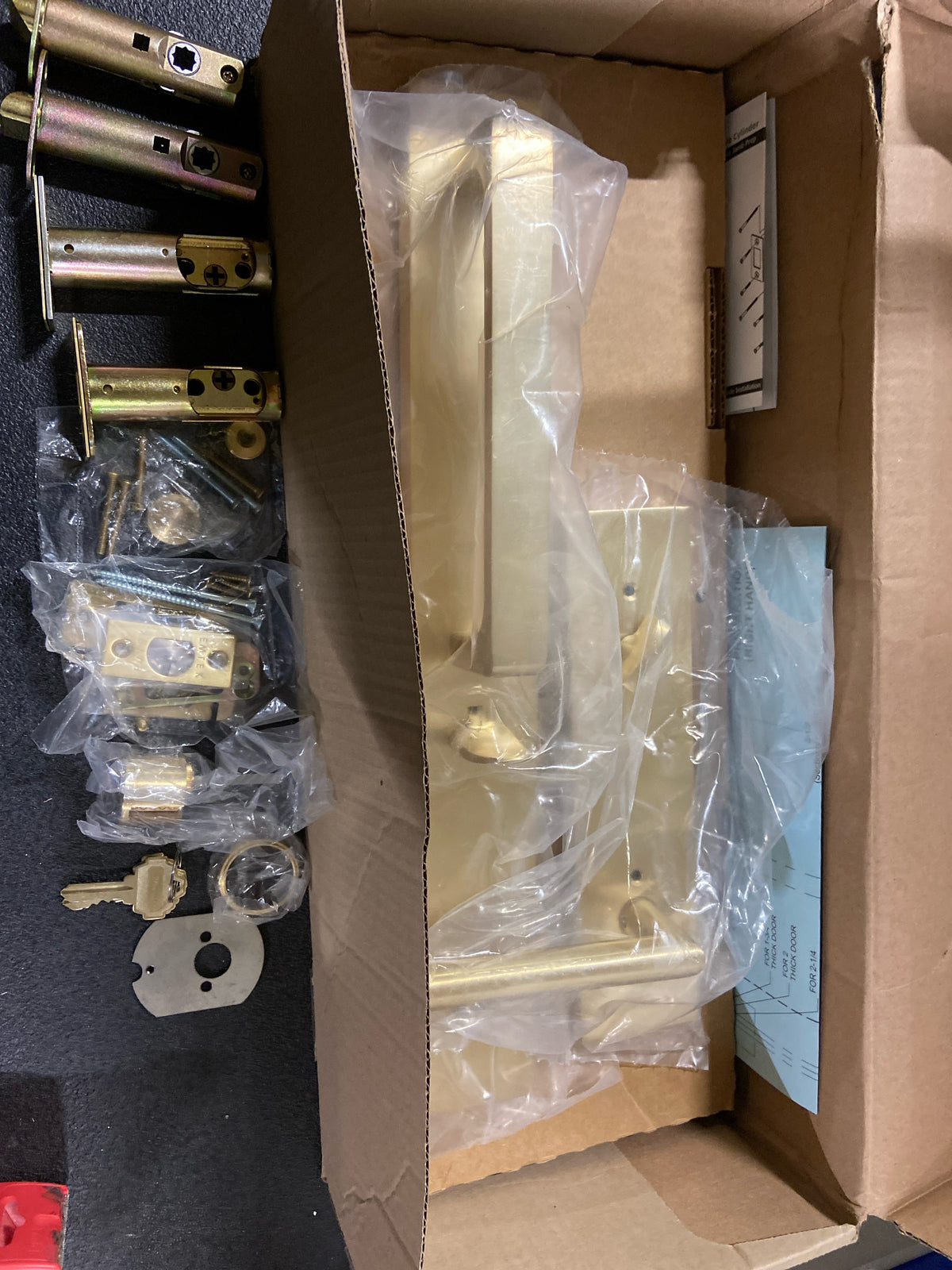 Emtek 4819STURHUS4 Sgl Cyl, Lausanne Tub Ent, Stuttgart Lever, RH, US4