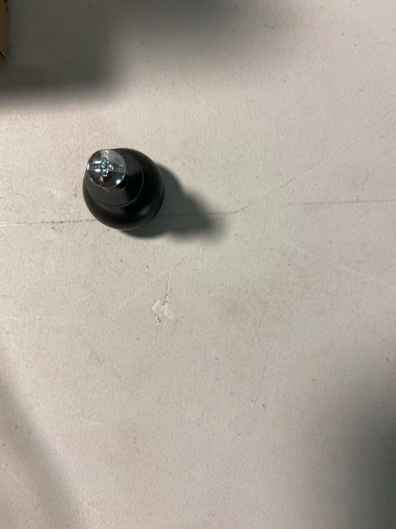 Baldwin 4704112BIN Classic 1 Inch Mushroom Cabinet Knob from the Estate Collection - Venetian Bronze