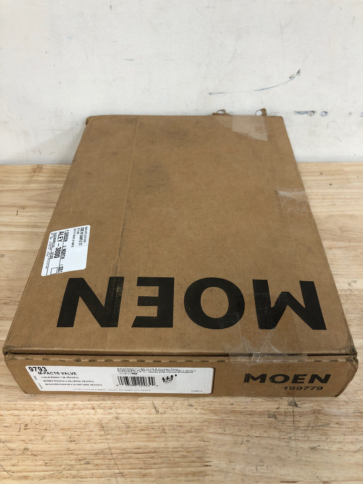 Moen Roman Tub With Diverter 10" - 24" Center 1/2" Cpvc Crimp Ring Pex Connection
