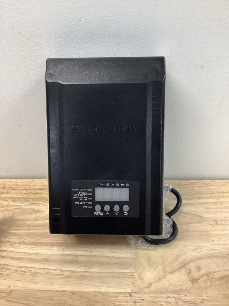 Hampton bay SL-120-12A Low-Voltage 120-Watt Landscape Lighting Transformer with Dusk to Dawn Sensor