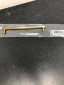 Emtek 86690US4 Jasper 8 Inch Center to Center Bar Cabinet Pull from the Industrial Modern Collection - Satin Brass