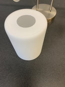 Progress Lighting P2160-09 Replay 4 Light 31" Wide Bathroom Vanity Light with Etched Glass Shades - Brushed Nickel