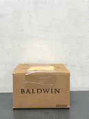 Baldwin SCCRD150 Contemporary Round Single Cylinder Keyed Entry Deadbolt - Satin Nickel