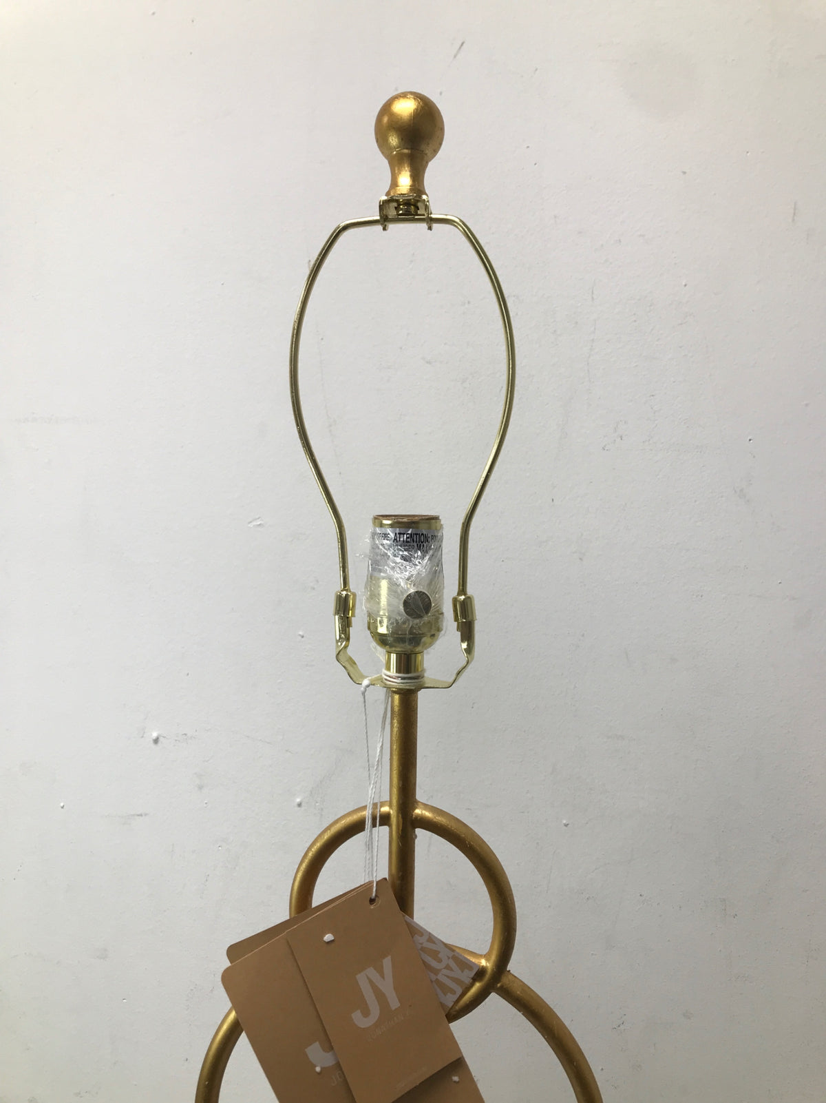 JONATHAN Y Lighting JYL1096A Haines 26" Tall LED Table Lamp - Gold Leaf