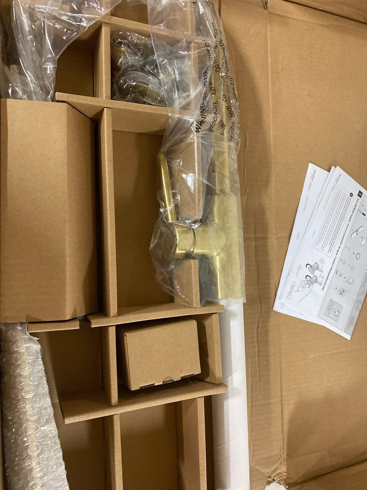 Pfister LG529-SABG Stellen 1.8 GPM Single Hole Pull Down Kitchen Faucet - Includes Escutcheon - Brushed Gold
