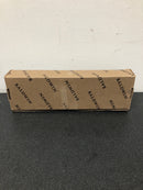 Baldwin PD007190KT Palo Alto Style Pocket Door Interior Privacy Trim from the Estate Collection - Satin Black