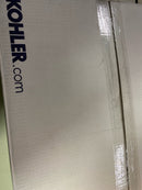 KOHLER Caxton White Undermount Oval Bathroom Sink with Overflow Drain (19.25-in x 16.25-in)