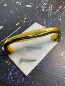 Baldwin 4362031BIN Severin Fayerman 4 Inch Center to Center Handle Cabinet Pull from the Estate Collection - Non-Lacquered Brass