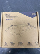 DALS Lighting FGM4-3K-WH Flat Gimbal 4" Adjustable LED Canless Recessed Fixture - 3000K - White