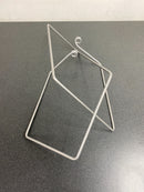 Vermont Modern 151030-SKT-26-90 Filament Single Light 10-3/16" Wide Pendant with Wire Wrap Accent - Silver / Satin Red