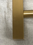 Deltana POM40U4 Pommel 4 Inch Center to Center Bar Cabinet Pull - Satin Brass