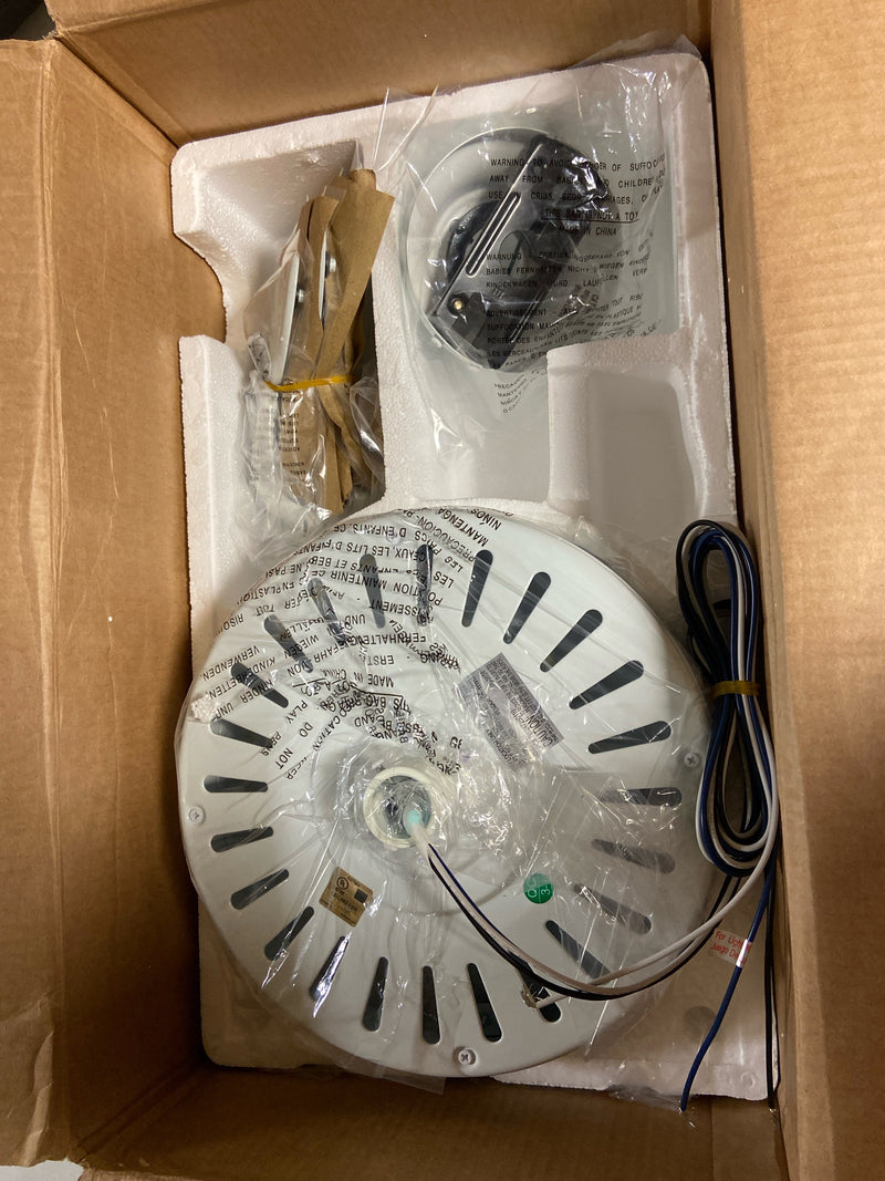 Progress Lighting P2501-30 Air Pro 52" 5 Blade Indoor Ceiling Fan - White