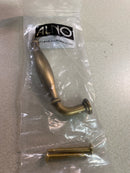 Alno A726-35-AEM Charlie's Collection 3-1/2" Center to Center Traditional Solid Brass Cabinet Handle / Drawer Pull - Antique English Matte