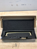 Alno A950-8-PB Millennium 8" Center to Center Solid Brass Large Cabinet Handle / Drawer Pull - Polished Brass