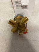 Delta Diverter Rough-In Valve for Delta 3 Function and 6 Function Diverter Trims