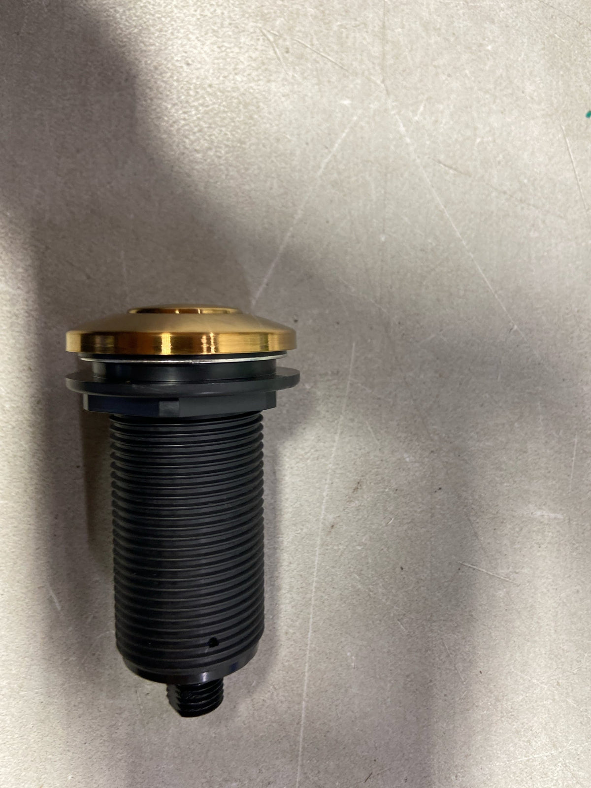 Signature Hardware SHASB2BG Air Switch Button Only - Brushed Gold
