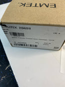 Emtek 2134US19 Square Tubular 2-1/2" Passage Pocket Door Pull - Flat Black