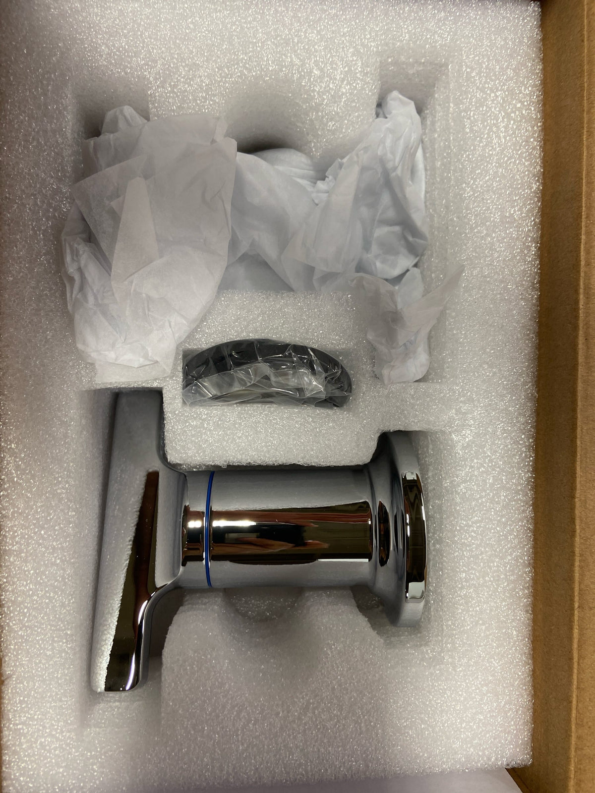 Delta H590-PR Tetra T-Lever Roman Tub Handles in Lumicoat Chrome