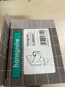 hansgrohe Handheld Shower Wall Outlet 1/2-inch Thread Connection in Matte Black, 26887671