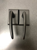 EMTEK Poseidon Lever Dummy Set (Pair) with Matching Finish Neos Rosette - Available in 7 Finishes - 5051POSUS19 - Flat Black (US19)