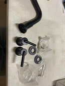 Delta Faucet Trinsic Roman Tub Trim - Roman Tub Faucet for Relaxing Baths - 3-Hole Installation - 2-Handle Design - Contemporary Bathroom Faucet - Matte Black, T2754-BL (Rough Sold Separately)