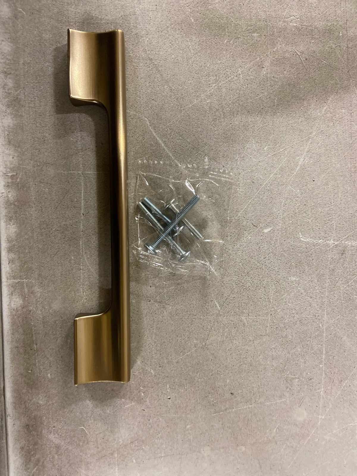 Amerock Status 6-5/16 inch (160mm) Center-to-Center Champagne Bronze Cabinet Pull, BP36839CZ