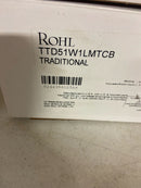 Rohl TTD51W1LM Pressure Balanced Valve Trim Only with Single Lever Handle - Less Rough In - Tuscan Brass