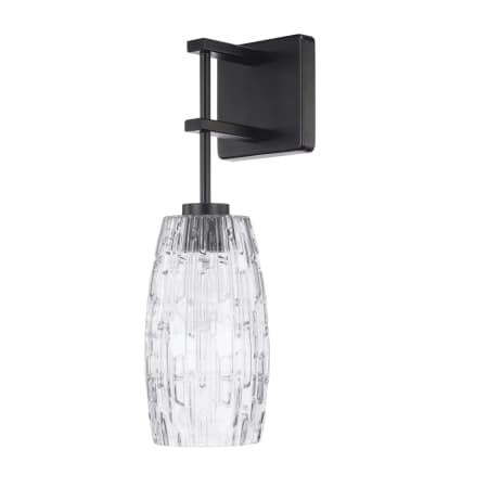 Capital Lighting 628611MB-450 17" Tall Wall Sconce - Matte Black