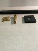 hansgrohe Pulsify E Collection 15-Inch Modern Shower Arm in Matte Black, 24337671