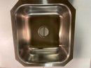 PROFLO PFUC109 16" Single Basin Undermount Stainless Steel Kitchen Sink - Stainless Steel