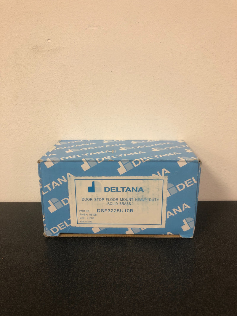 Deltana Solid Brass Heavy Duty Floor Mount Door Stop Door Bumper