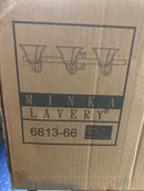 Minka Lavery Minka 6813-66 Transitional Three Light Bath from Agilis Collection in Blackfinish 66 3 Bar, Upc-747396057163