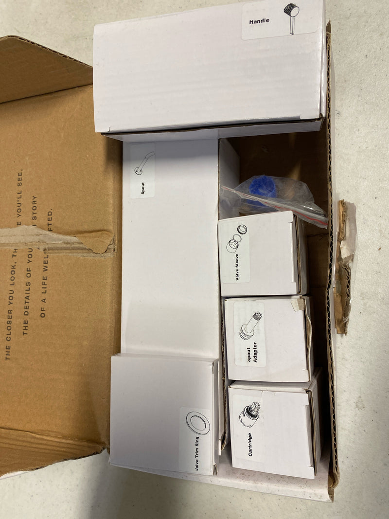 Rohl TTE01W2LMAG Tenerife 1.2 GPM Widespread Bathroom Faucet, Antique Gold *FPO*