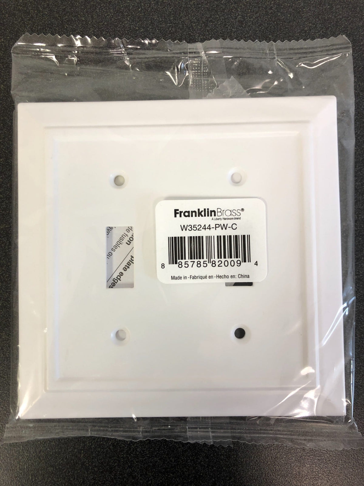 Franklin Brass Classic Architecture Double Switch Wall Plate