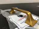 Hickory Hardware H076701-BGB Forge 3-3/4" (96 mm) Center to Center Farmhouse Rustic Cabinet Handle / Drawer Pull - Brushed Golden Brass