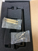 Alno G950-6-BRZ Millennium Luxury Industrial 6" Center to Center Solid Brass Back to Back Door Pulls - Shower Door Handles - Bronze