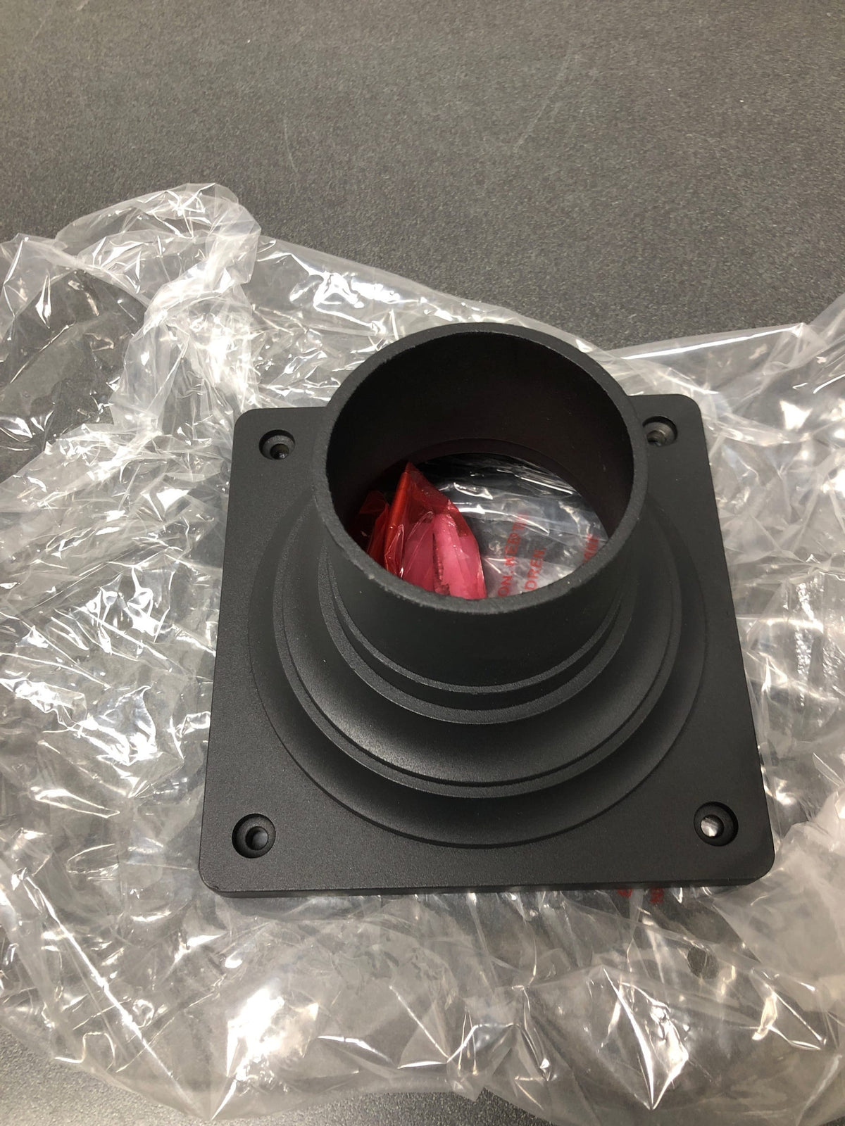 Z-Lite 533PM-BK Square 6" Wide Pier Mount Base - Black