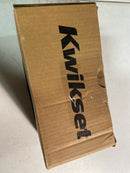 Kwikset Pismo Single Cylinder Interior Pack with Round Rose - Iron Black